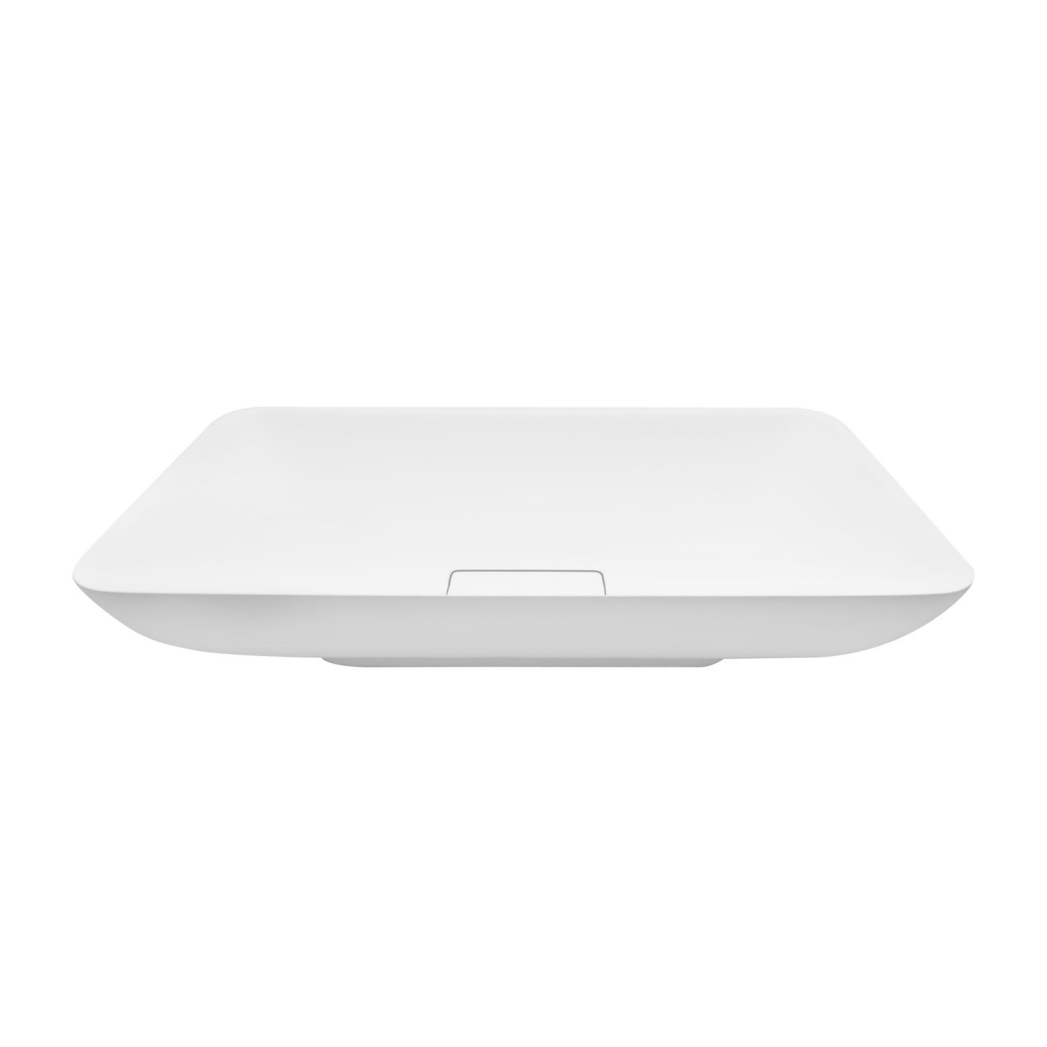 Waskom Aquasplash Aloni Solid Surface Opbouw 60x36 cm Wit Aquasplash