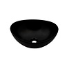 Plieger Keramische Opbouw Waskom Plieger Scale Ovaal Mat Zwart