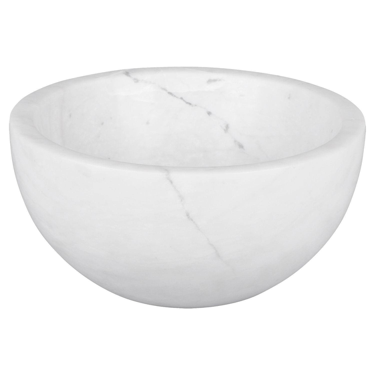 Waskom Differnz Boomer 20x10 cm Marmer Wit Differnz