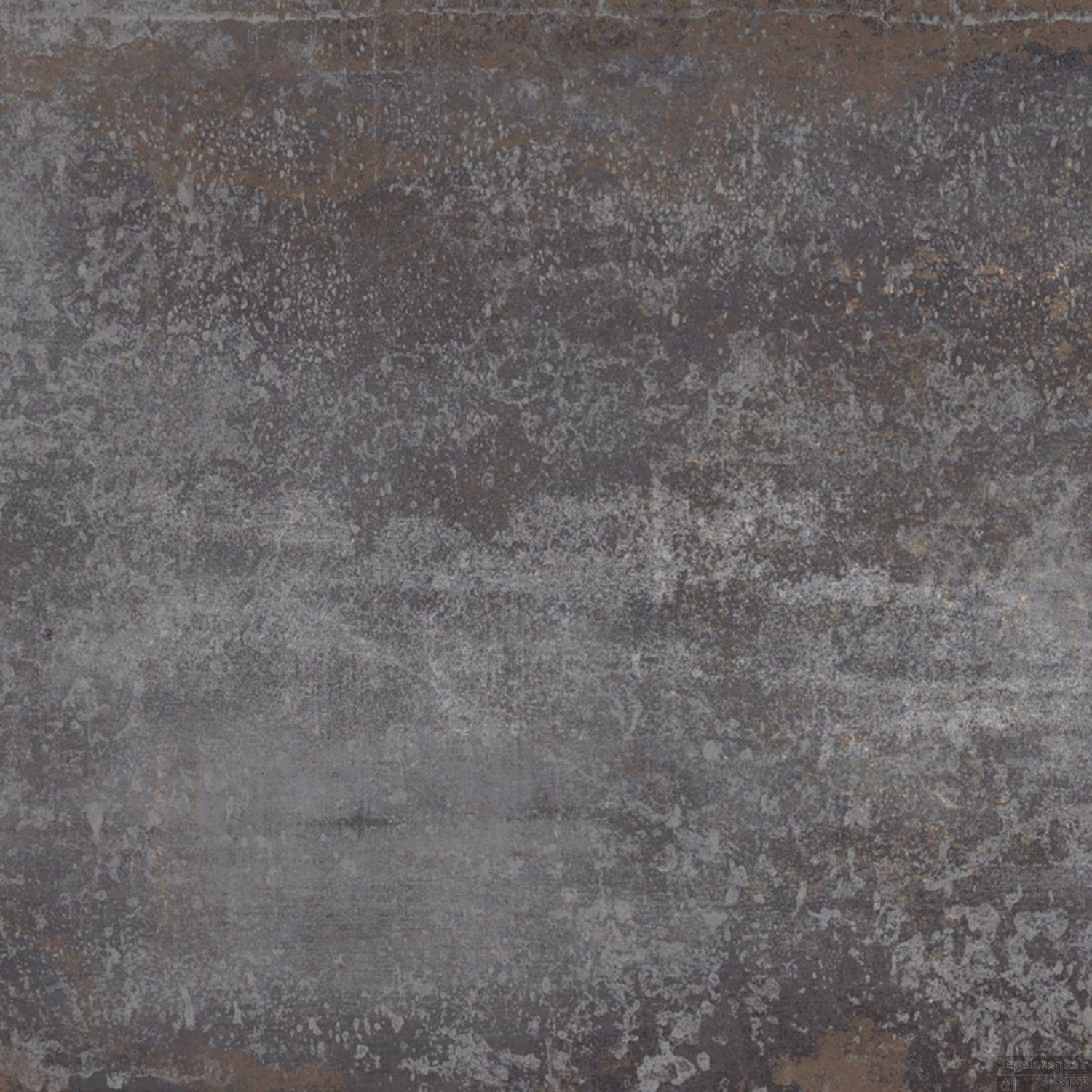 J-Stone Vloertegel Flatiron Black 120x120 cm Mat Zwart 