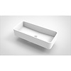 Opbouw Waskom Arcqua Case Rechthoek 60x26 cm Glans Wit