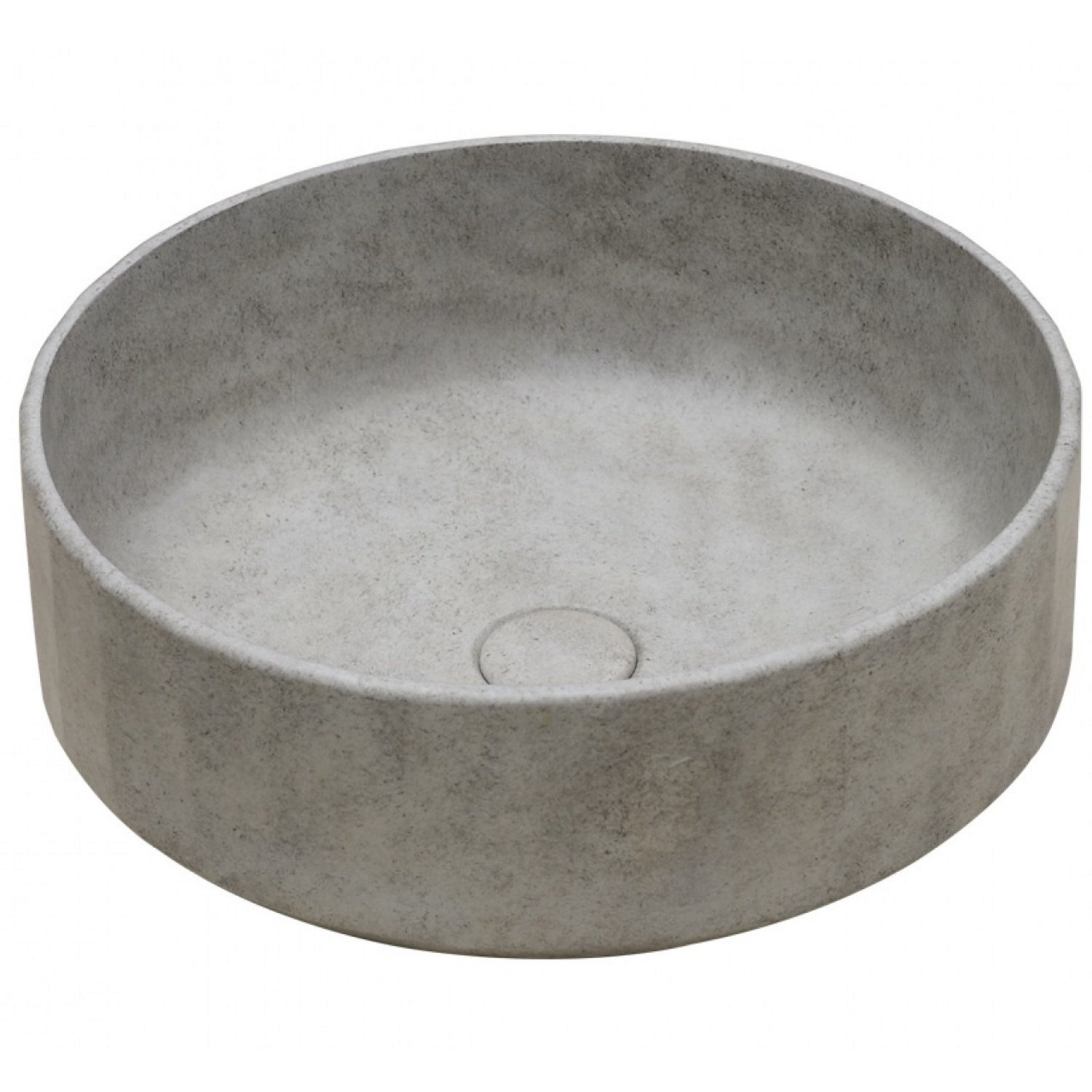 Waskom Ideavit Idea.Lixir 42x42x15 cm Rond Beton Grijs Ideavit