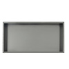Inbouwnis Sanilux Napo Wand 30x60x7 cm Gunmetal