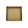 Inbouwnis AQS 30x30x7 cm RVS Goud