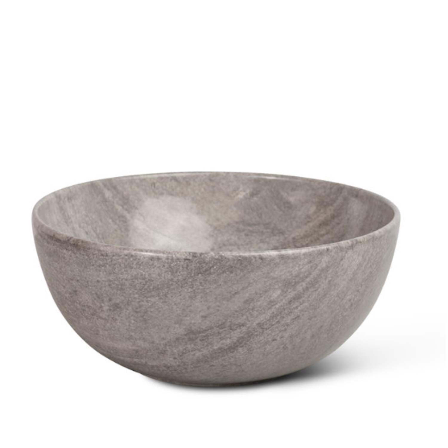 Waskom Globo T-Edge Rond 37x16 cm Zonder Overloop Striato Grigio Globo