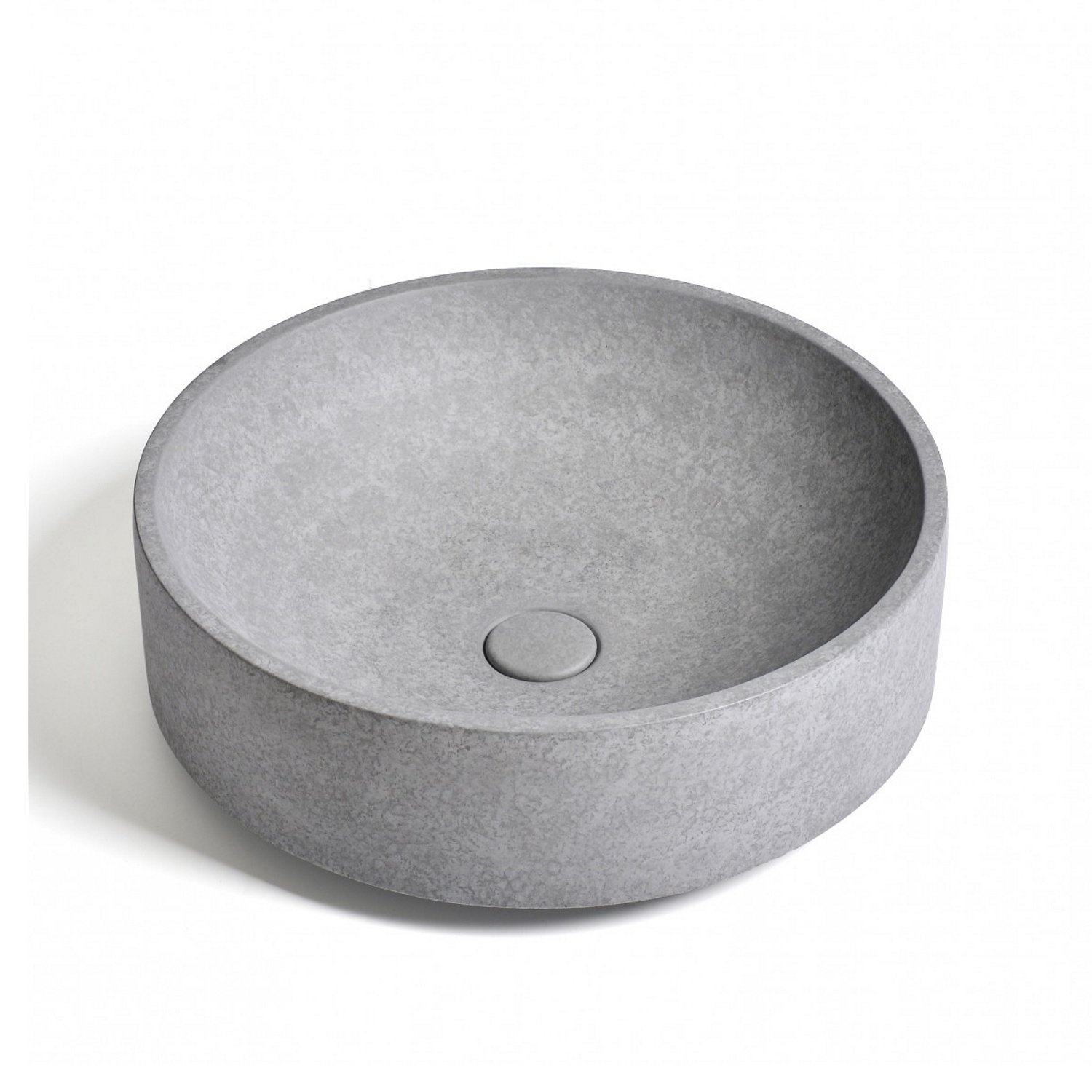 Waskom Ideavit Idea.Deco 45.5x45.5x14.5 cm Rond Beton Grijs Ideavit