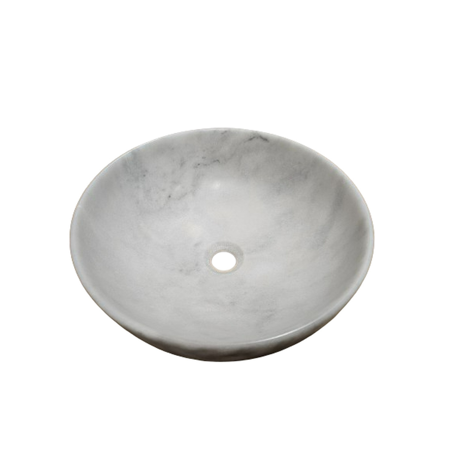 Waskom Sanilux Wander Marmer Rond Imperial White Sanilux