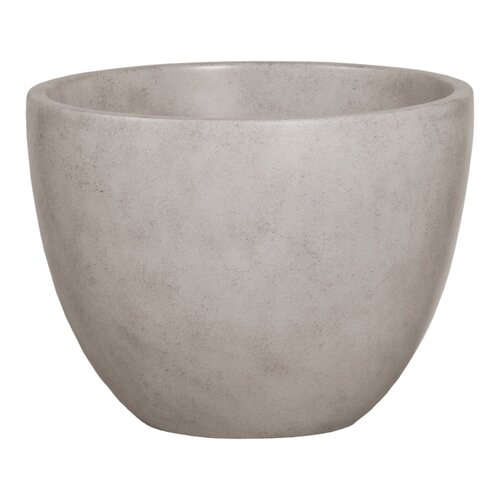 Opbouw Waskom Beton 36x27.5 cm Rond Beton Grijs 