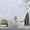 Waskom Differnz Marba Rond 42x42x13 cm Beton Licht