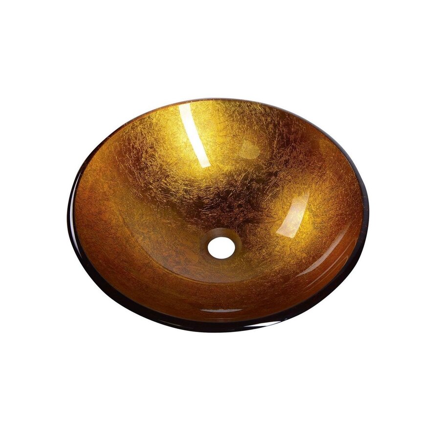 Waskom Sapho Beauty Rond 42 cm cm Goud Oranje