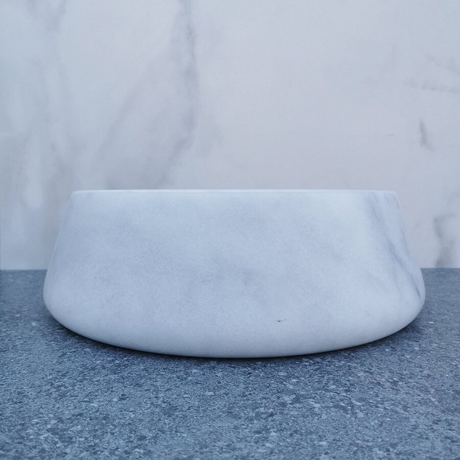 Waskom Sanilux Opzetkom 41x13 cm Wit