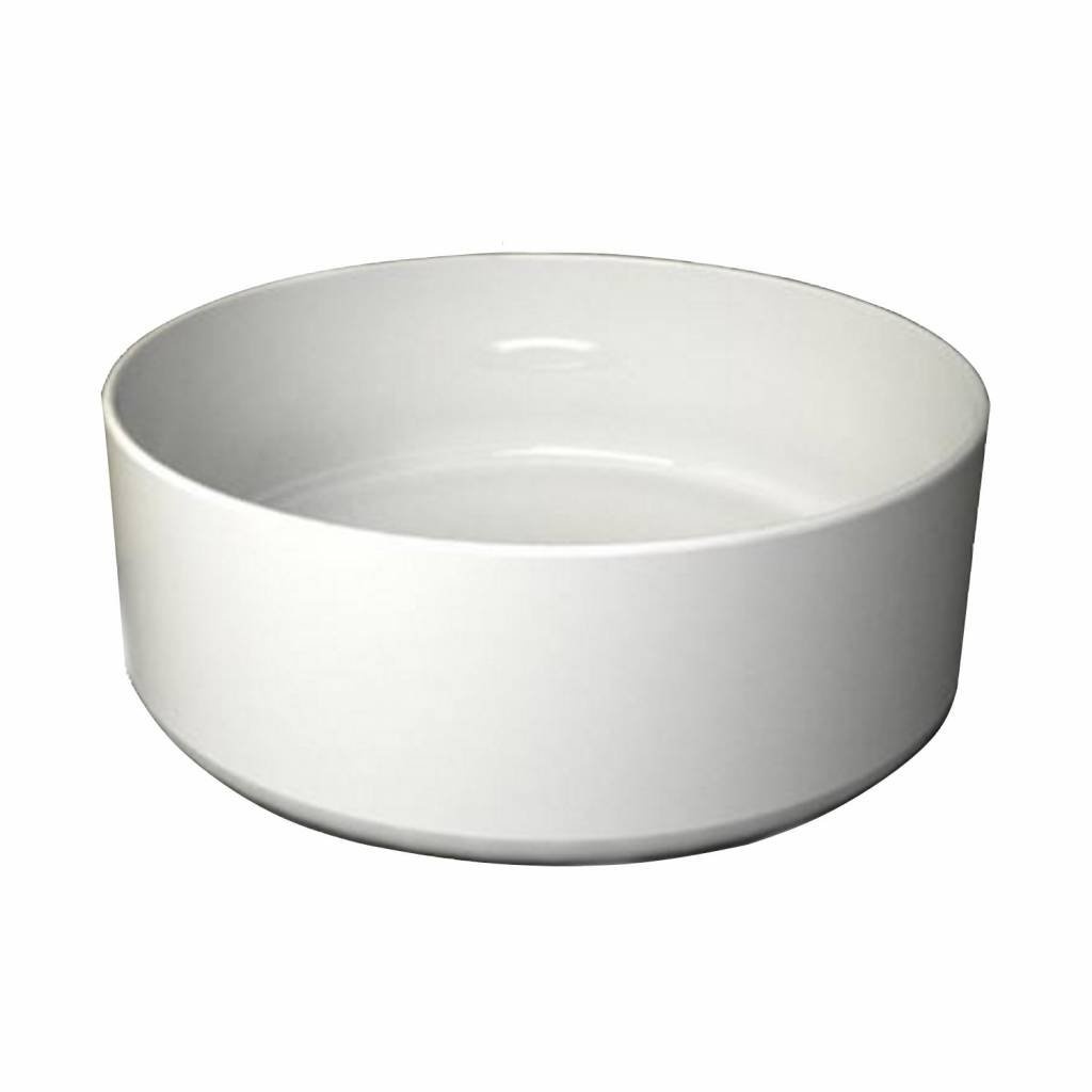 Waskom Liber Opzet Model Rond Diameter 40 cm Wit Aqua Splash