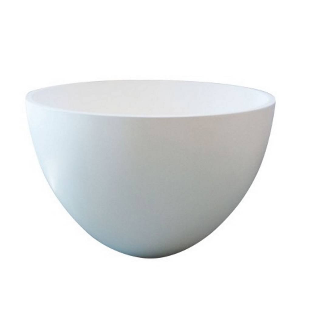 Best Design Waskom Just Solid Surface Opbouw Eco 48 cm Mat Wit