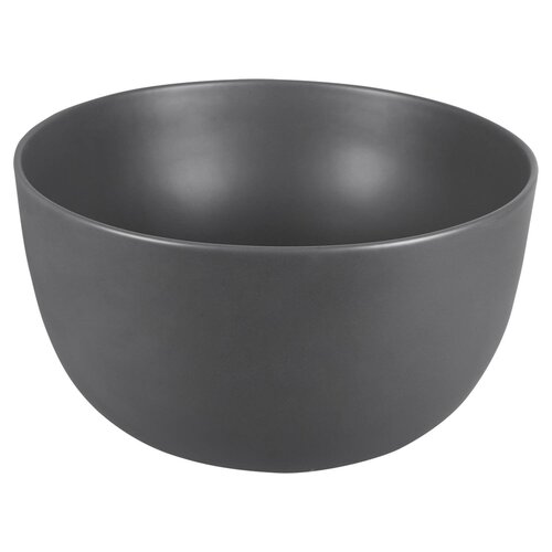 Waskom Differnz Tulip 40cm Keramiek Mat Donker Grijs 