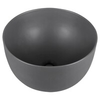 Waskom Differnz Tulip 40cm Keramiek Mat Donker Grijs