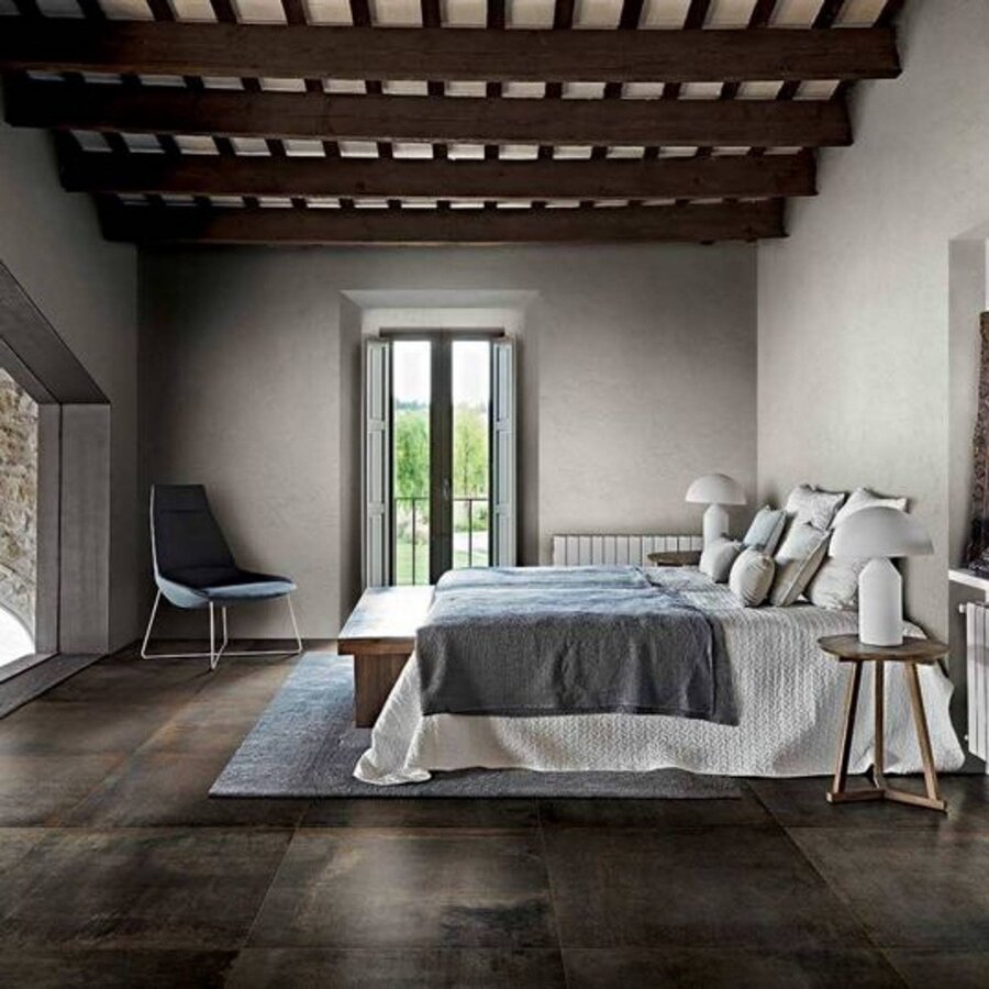 Vloertegel Douglas & Jones Matières  de Rex Manor 80x80 cm Barrique Mat (prijs per m2)