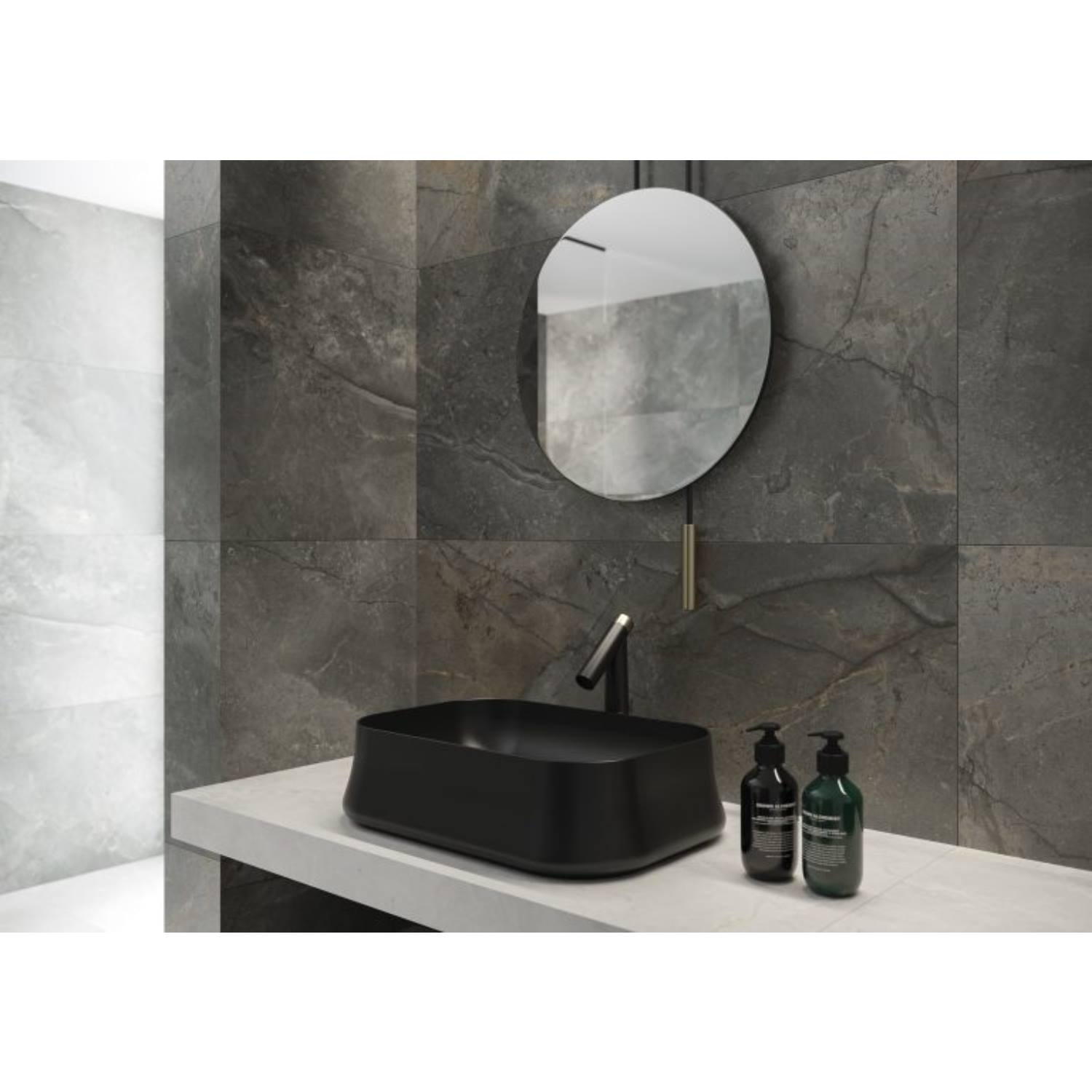 Vloertegel TS-Tiles Stonemaster Graphite 60x60 cm TS-Tiles