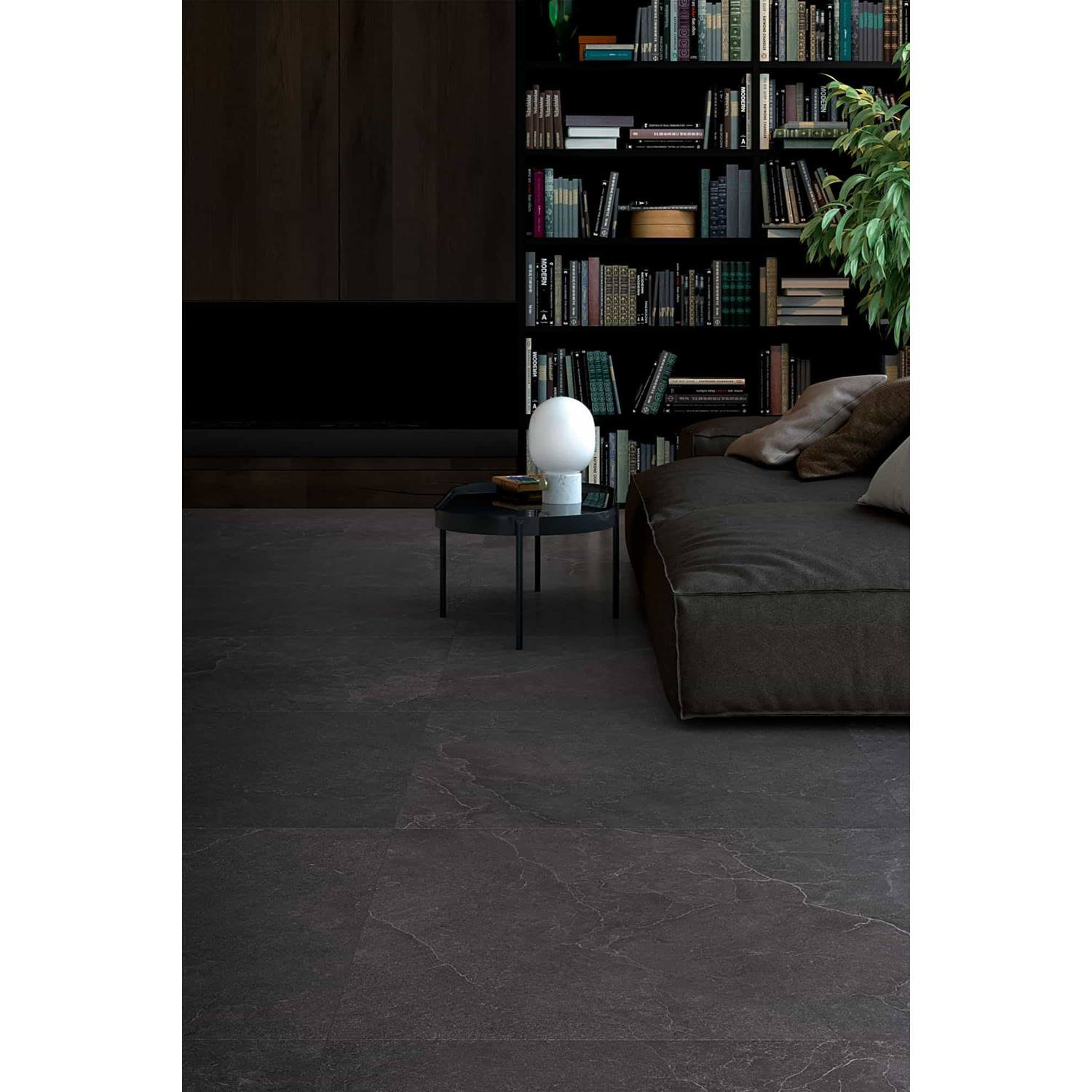 Vloertegel Blustyle Cotto D'Este Unica Naturale Carbon 60x60 cm Cerriva