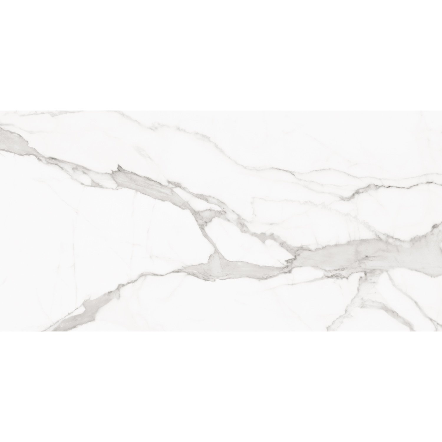 Vloertegel Alaplana P.E. Palladio Statuario Mat Satin 60x120 cm Gerectificeerd Marmerlook Alaplana