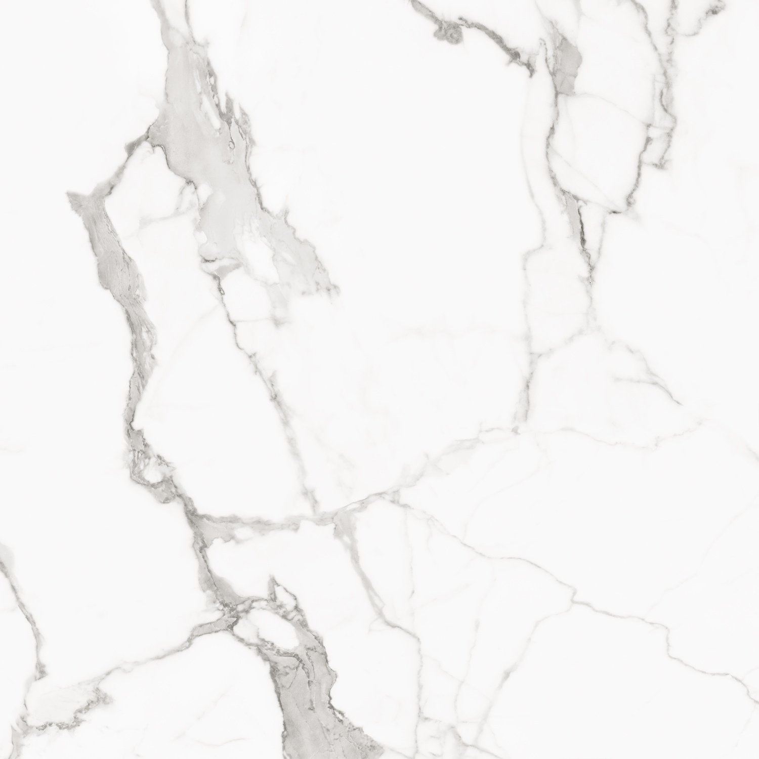 Vloertegel Alaplana P.E. Palladio Statuario Mat Satin 100x100 cm Gerectificeerd Marmerlook Alaplana