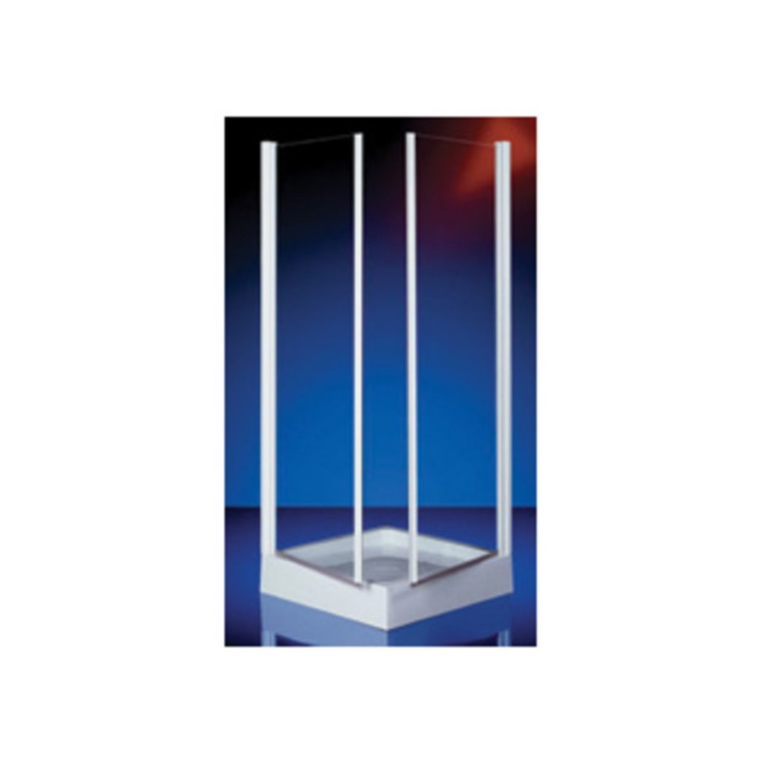 Plieger Douchecabine Hoekinstap Royal 2-delig 6 mm Glas 90x185 cm Chroom