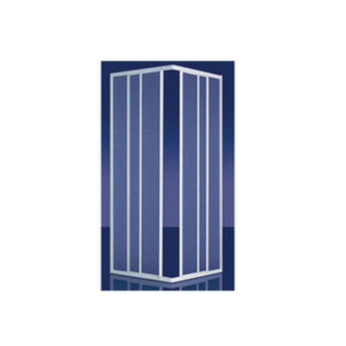 Douchecabine Hoekinstap Plieger Economy 2.2mm Acryl 90x185cm Wit 