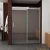 Boss & Wessing BWS Nisdeur Schuifbaar 2-Delig 160x200 cm 8 mm Nano Coating Chroom