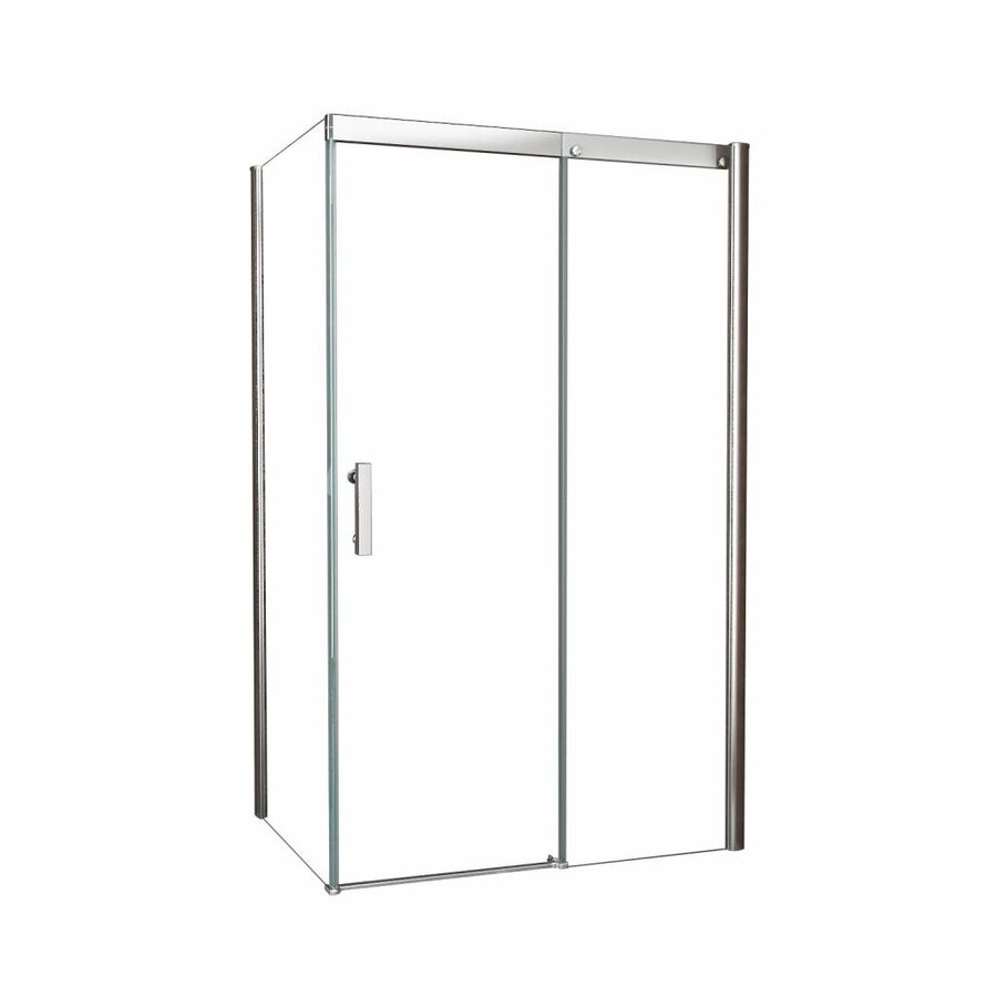 Douchedeur Softclose + Wand 1200X1000X2000 Chroom 8Mm Nano