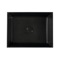 Opbouw Wastafel Sapho Formigo Rechthoek 47.5x36.5x13.5 cm Beton Antraciet