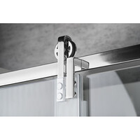 Nisdeur Sapho Volcano Schuifdeur 160x200 cm 8 mm Gecoat Glas