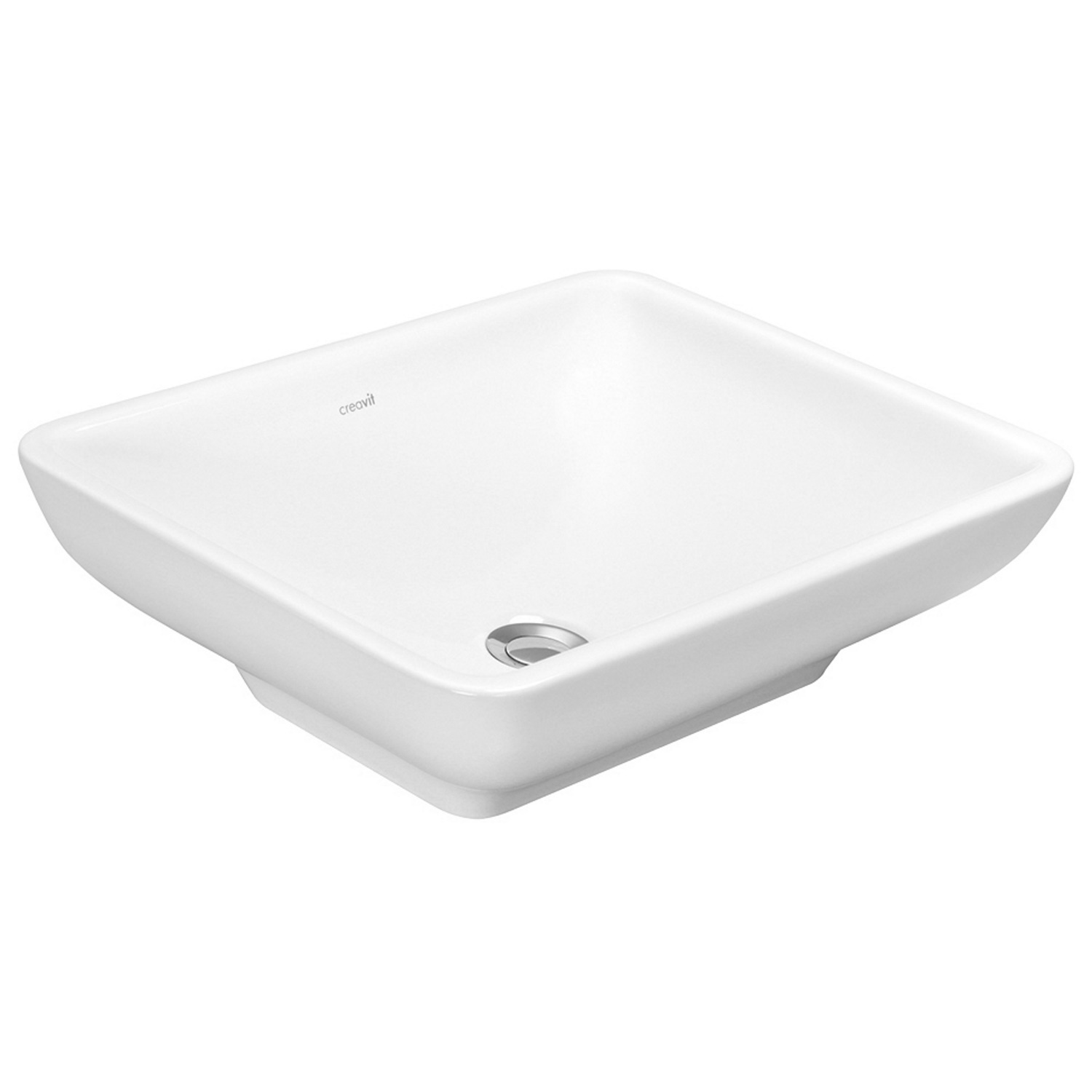 Wastafel Boss & Wessing Holley 50x40 cm Keramiek Wit Boss & Wessing