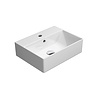 Sapho Wastafel Sapho Kube X Rechthoek 45x35 cm Keramiek Wit