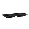 Aquasplash Inbouw Wastafel Aquasplash Retro 46x120 cm Mat Zwart
