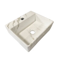 Fontein Wiesbaden Leto 33.5x29x11.5 cm Keramiek Carrara