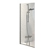 Sealskin Badwand Sealskin Hooked Omkeerbaar 75x140 cm Zilver