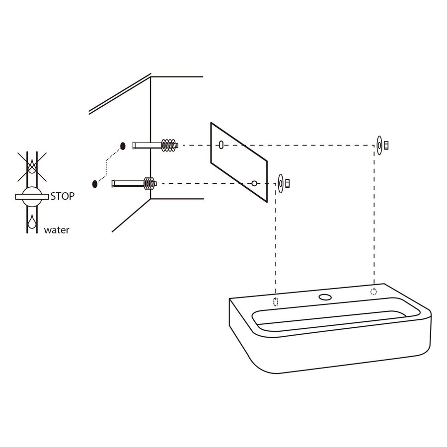 Fontein Differnz Ovale 38 cm Beton