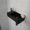 Wiesbaden Fonteinset Mat Zwart Wiesbaden Color Gun Metal (kraangat links)
