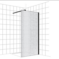 Inloopdouche BWS Free Time 100x200 cm Reflex Wit Timeless Coating Mat Wit Profiel