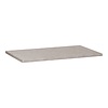 Sanitop Wastafelblad Beton 80.5x45.7x2.5 cm Beton Grijs