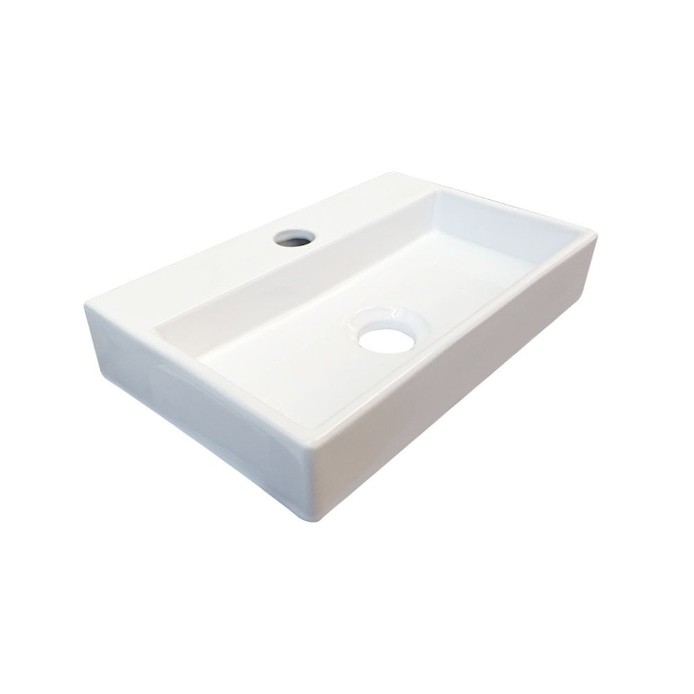 Best Design Fontein Skyline 38x24x7 cm Keramiek Hoogglans Wit