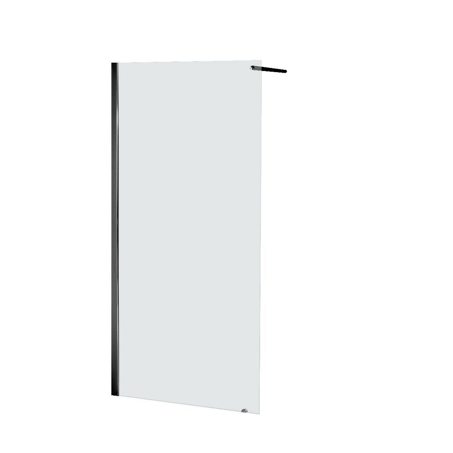 Douchewand Allibert Walk-In Lago 87-90x195 cm Zwart Allibert