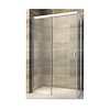 Aqua Splash AQS Douchecabine Softclose 2.0 110 cm met Nisdeur en Zijwand 8mm Aluminium NANO Coating (alle varianten)