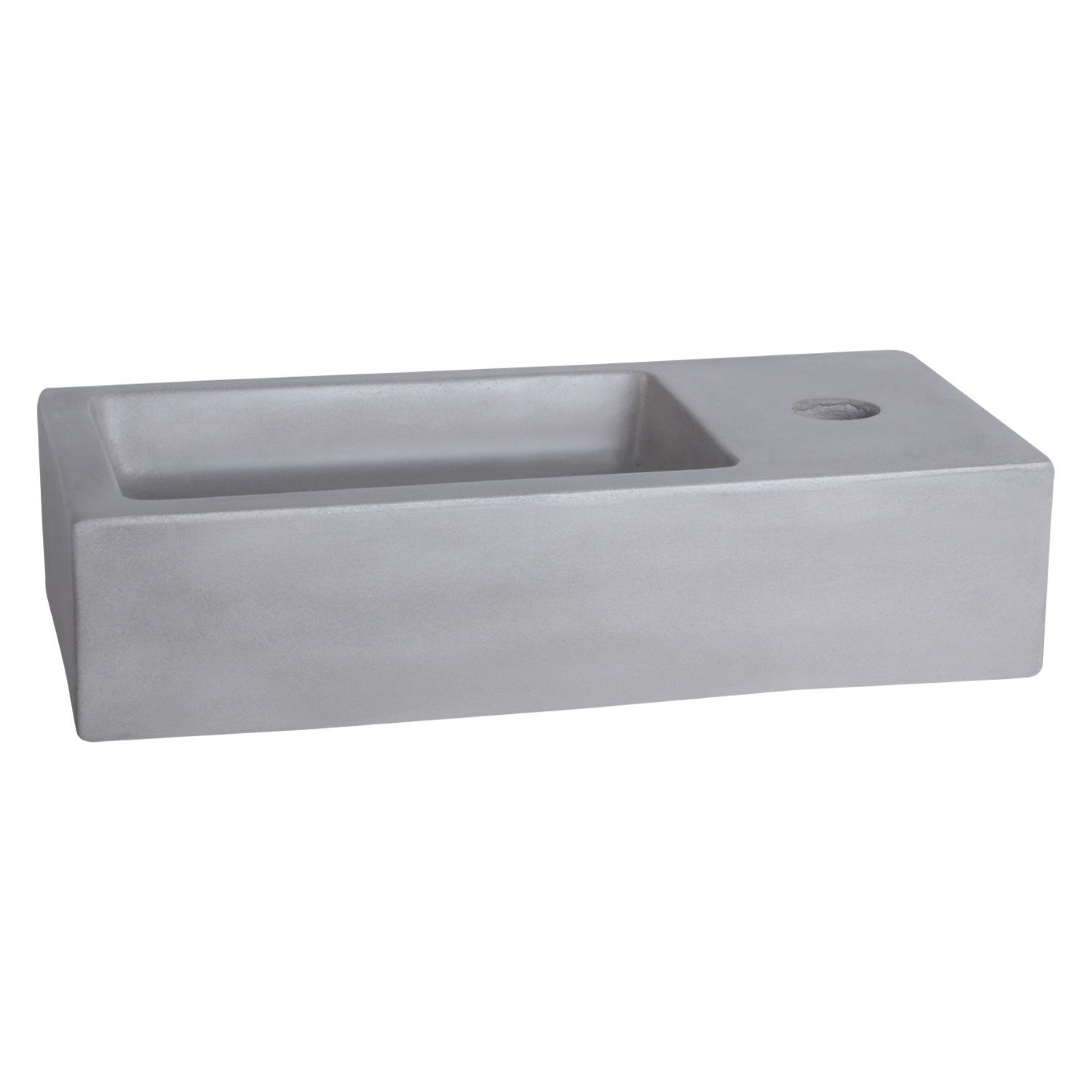 Fontein Differnz Ravo 38,5x18,5x9 cm Beton Licht Grijs Differnz