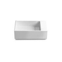 Fontein EH Design Veneto Solid Surface 400x220x100 mm Mat Wit