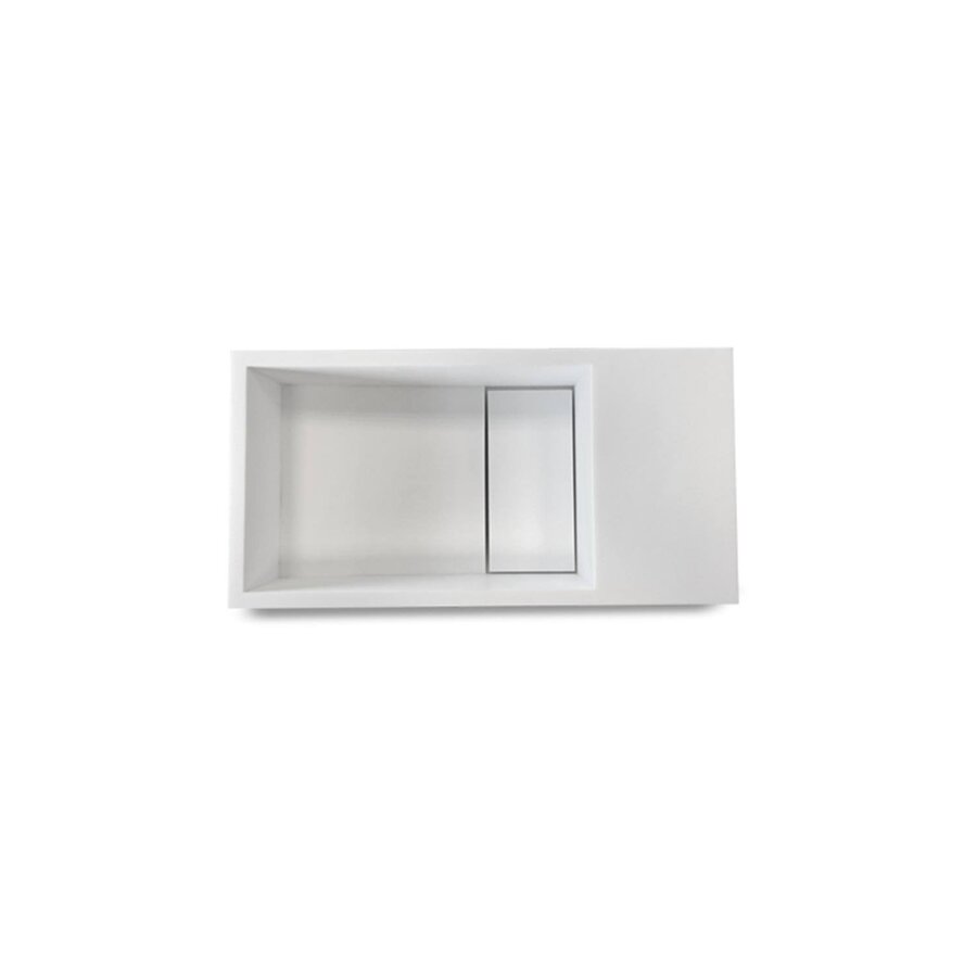 Fontein EH Design Veneto Solid Surface 400x220x100 mm Mat Wit