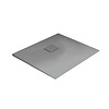 Aquasplash Douchebak AquaSplash Naxos SMC 90x90 cm Stone-look Mat Grijs