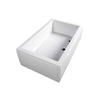 Extra Diepe Douchebak Sapho Deep 110x75x26 cm Rechthoekig Acryl Wit