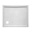 Go by Van Marcke Douchebak VM Go Helion 100x90x3.5cm Composiet Rechthoek Wit Verstevigd