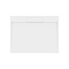 Douchebak Marmer Sapho Irena 130x100x3.5 cm Rechthoek Wit