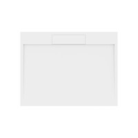 Douchebak Marmer Sapho Irena 130x100x3.5 cm Rechthoek Wit